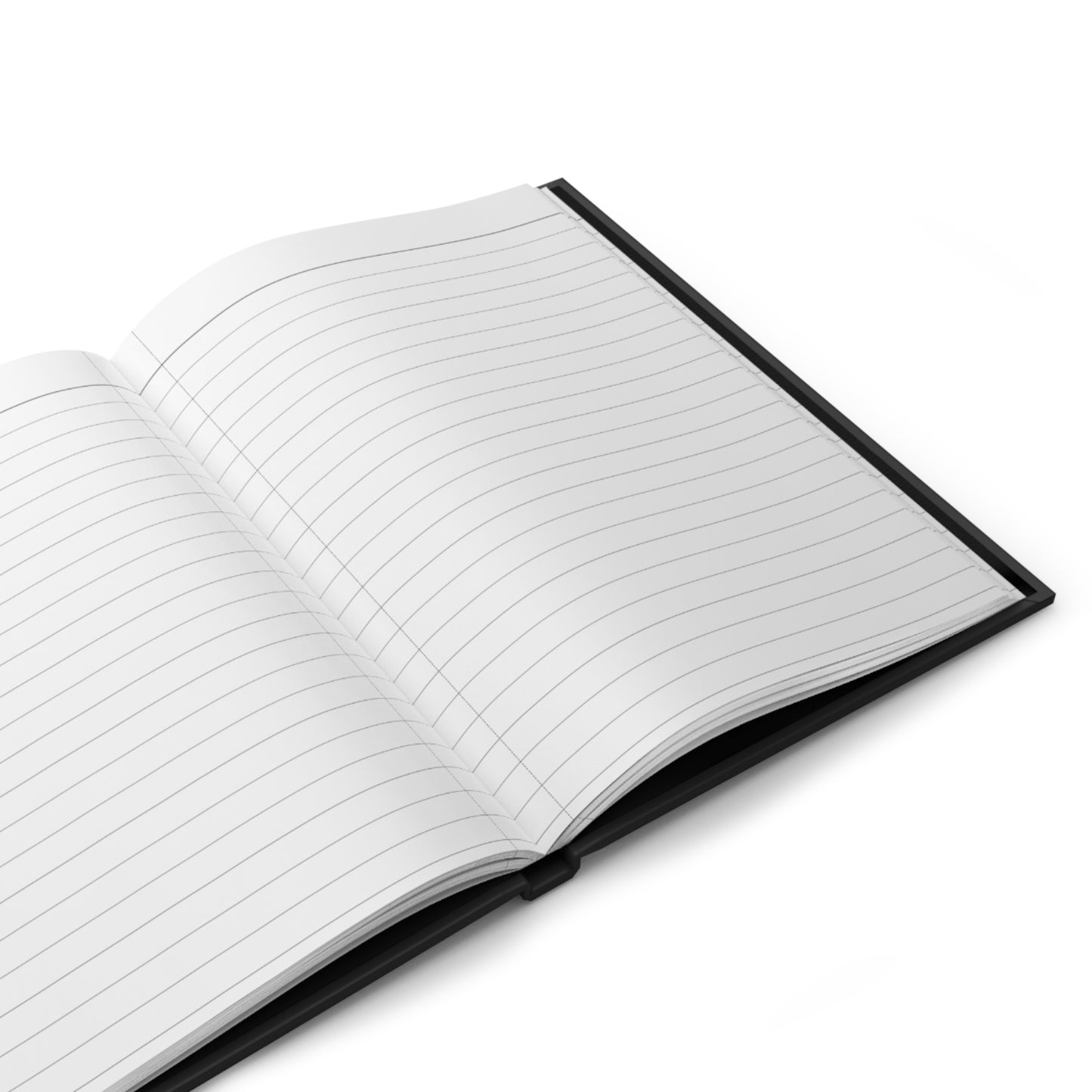 Find Your Cloud Hardcover Notebook in Black