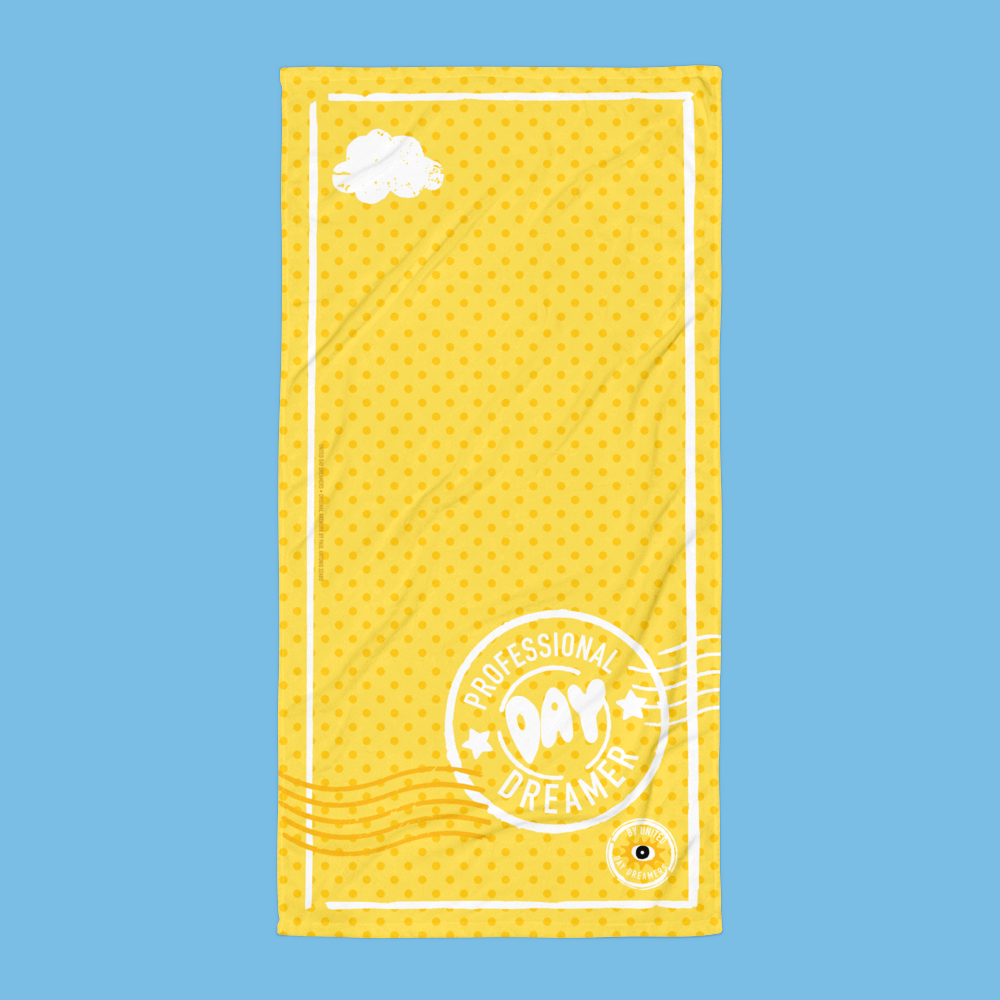 Professional Day Dreamer Beach and Pool Yellow Towel