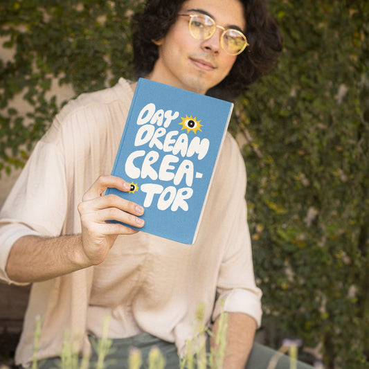 Creators Day Dreamer Hardcover Journal in Blue