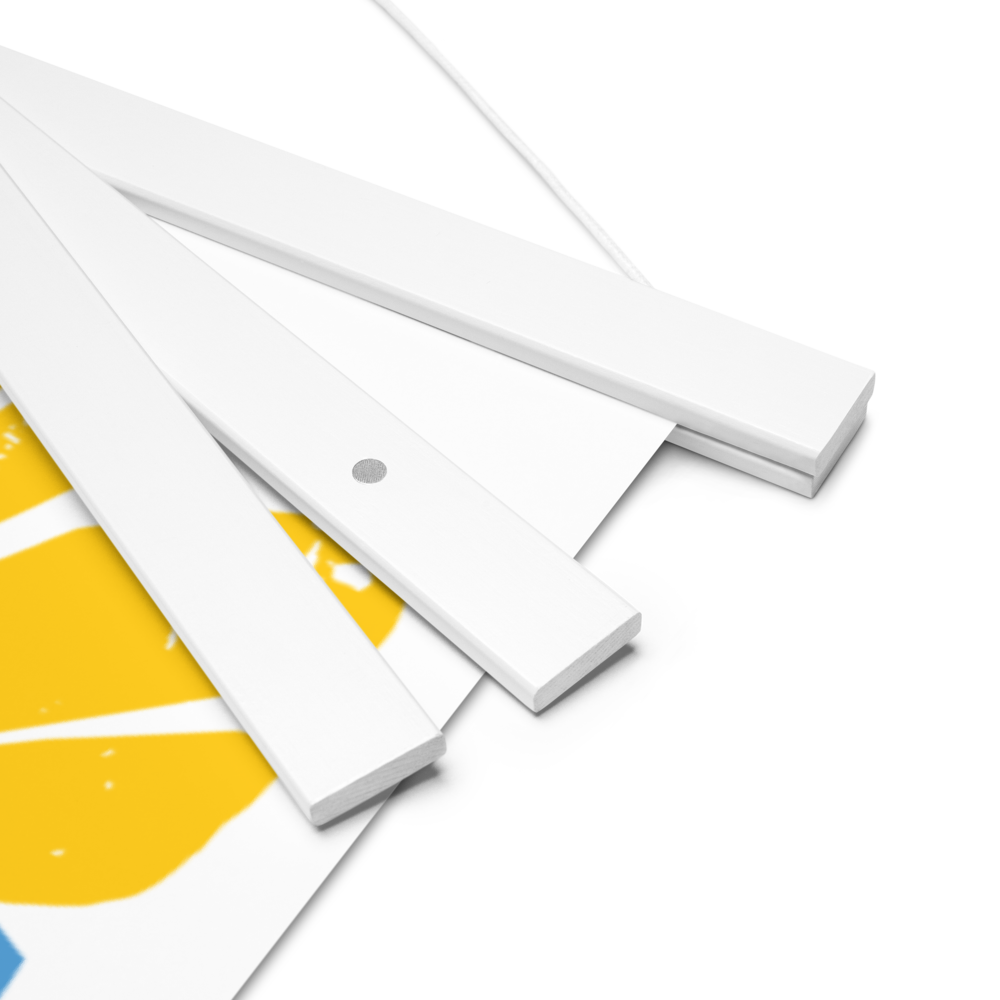 Colorful Wall Decoration Vamos A La Playa Art Poster