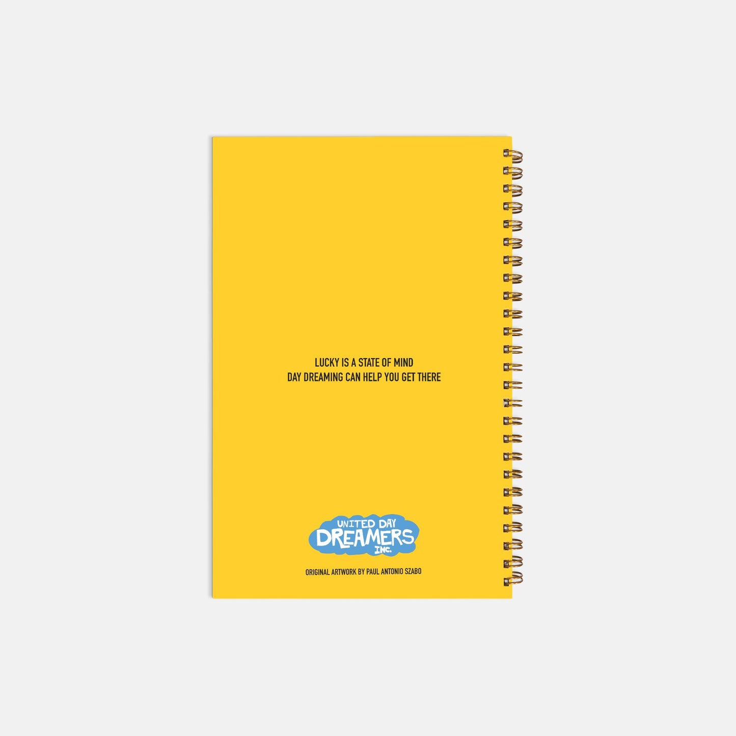 Lucky Day Dreamers Softcover Spiral Notebook