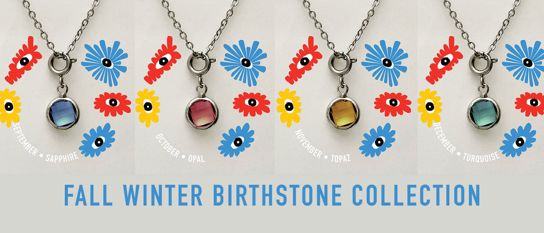 September, October, November and December's Birthstone