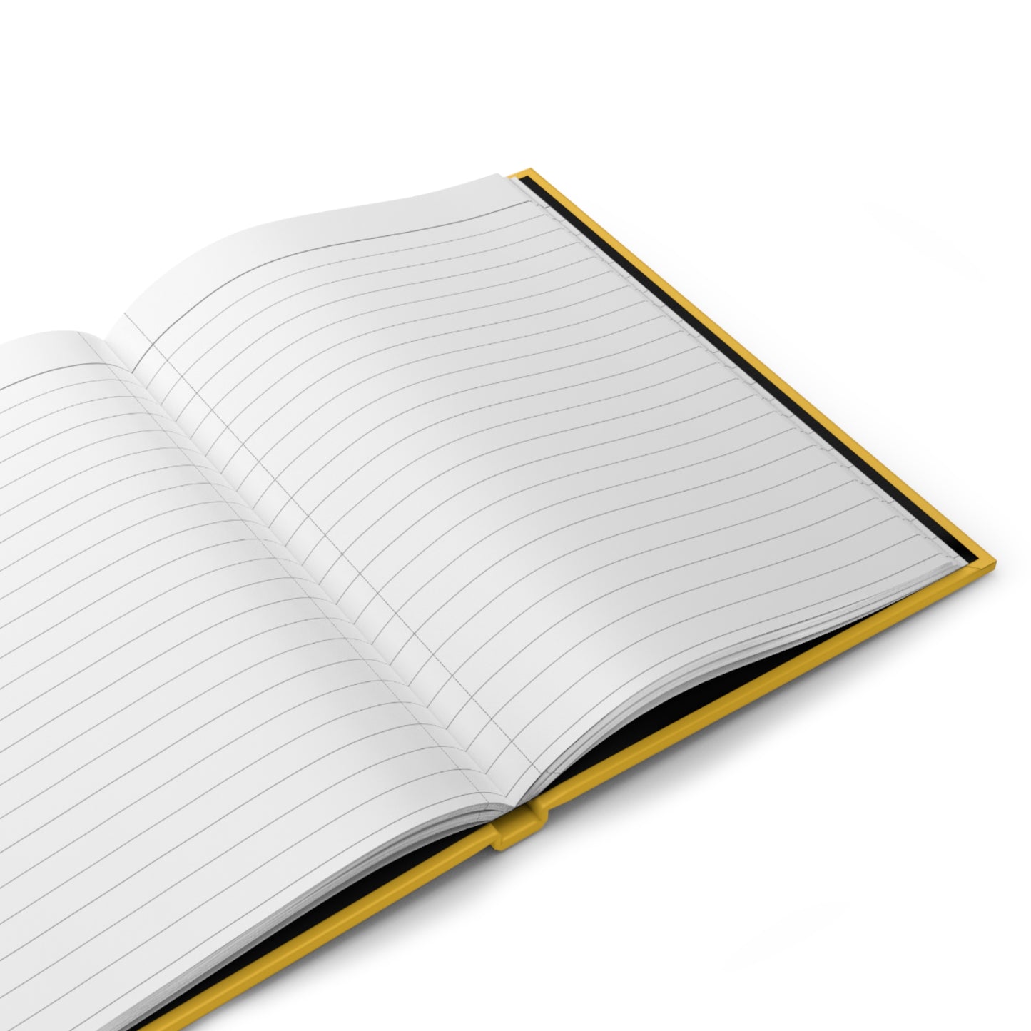 Find Your Cloud Hardcover Notebook in Yellow