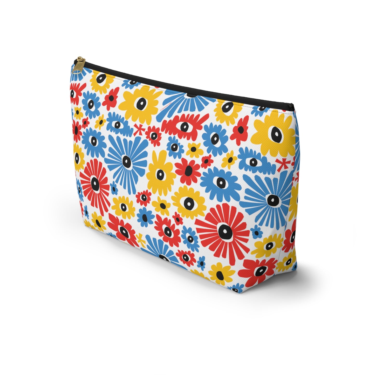 Cute to Carry Zipper Pouch In Our Signature Day Dreaming Eye Print.