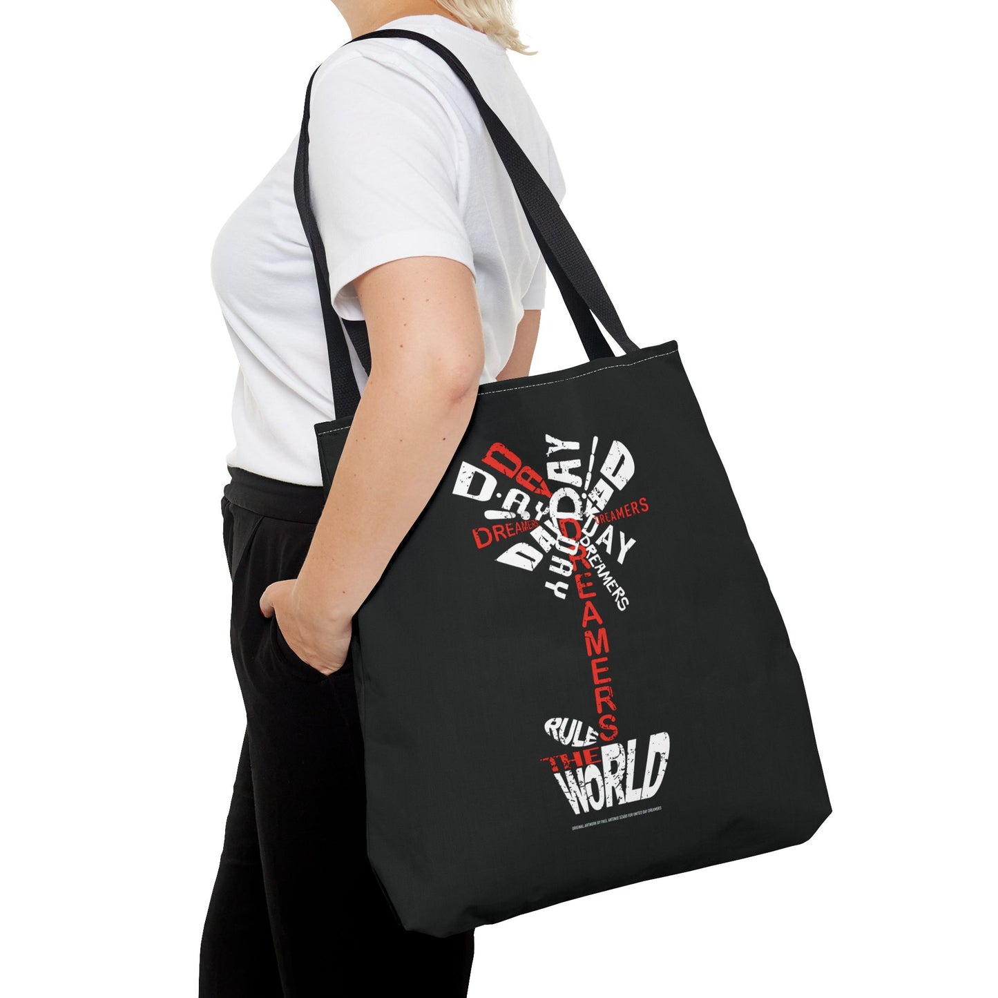 Day Dreamers Rule the World And Bloom Tote Bag