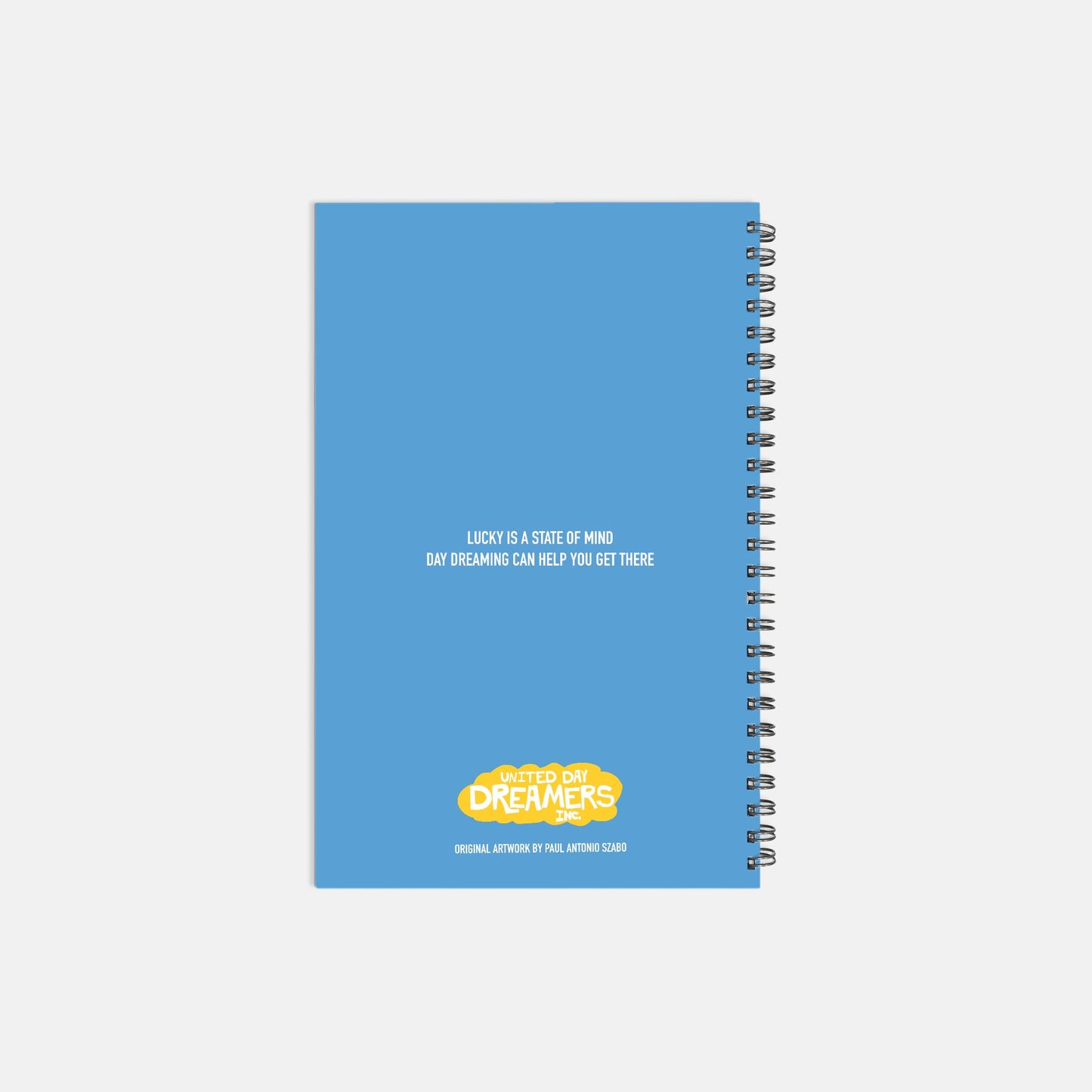 Lucky Day Dreamers Softcover Spiral Notebook