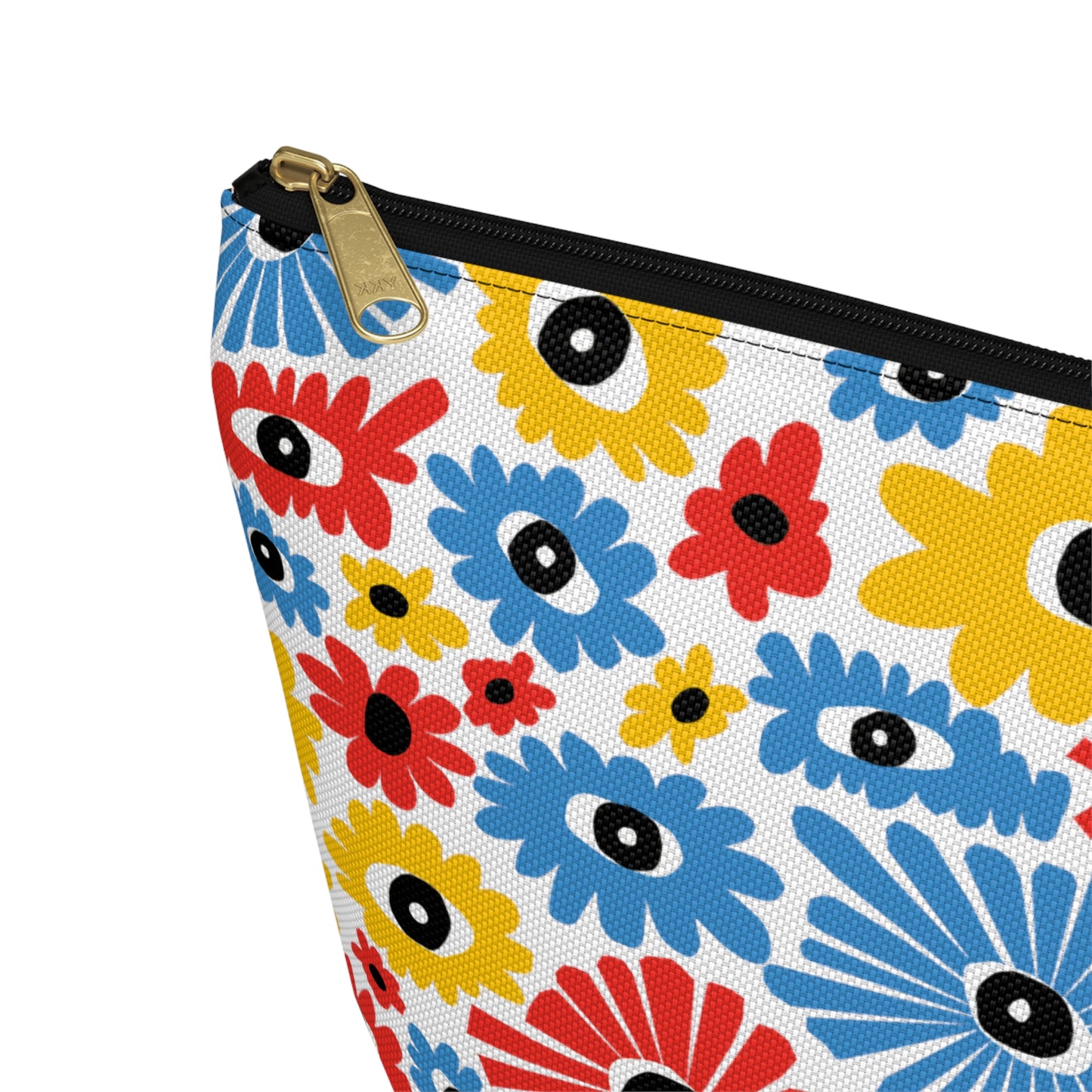 Cute to Carry Zipper Pouch In Our Signature Day Dreaming Eye Print.