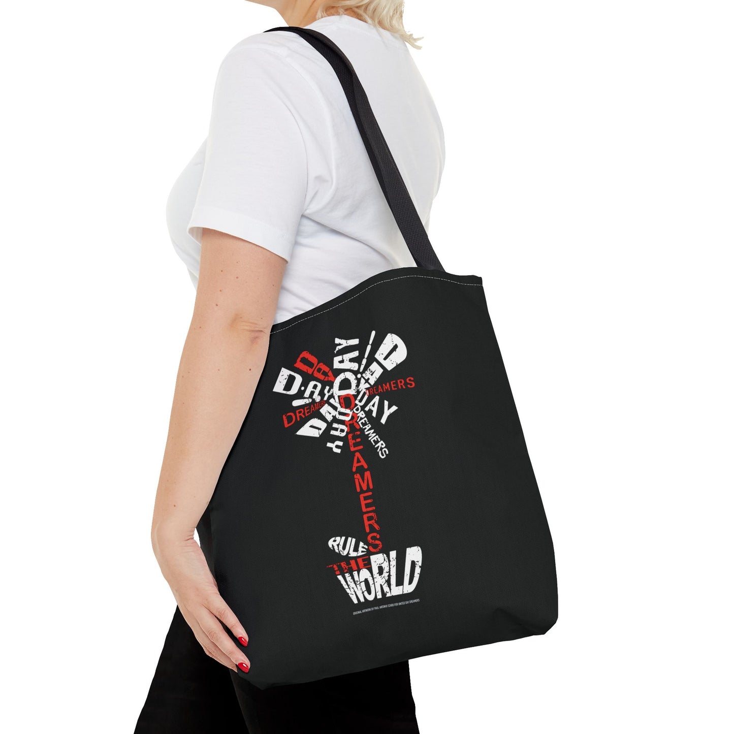 Day Dreamers Rule the World And Bloom Tote Bag