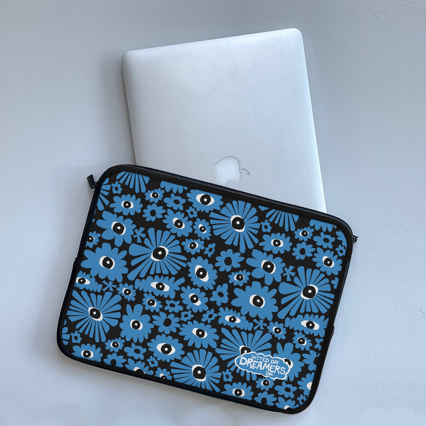 Blue Case Sleeve For MacBook Pro or Laptops 10 to 17 Inch