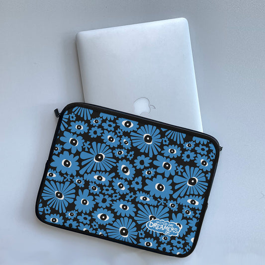 Blue Case Sleeve For MacBook Pro or Laptops 10 to 17 Inch
