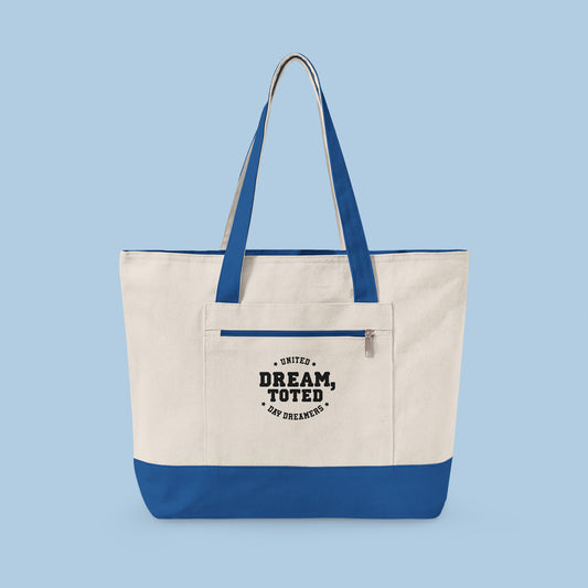 Bright Days, Toted. Canvas Tote