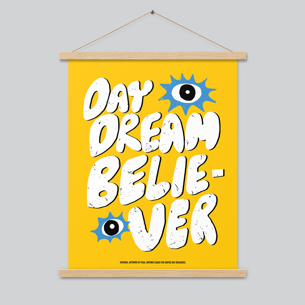 Day Dream Believer Wall Decoration Art With Hangers