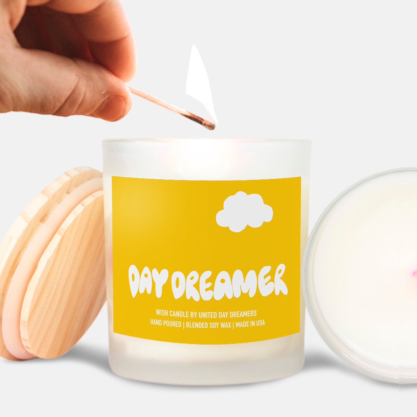 Day Dreamer Yellow Citrus Candle 11 oz