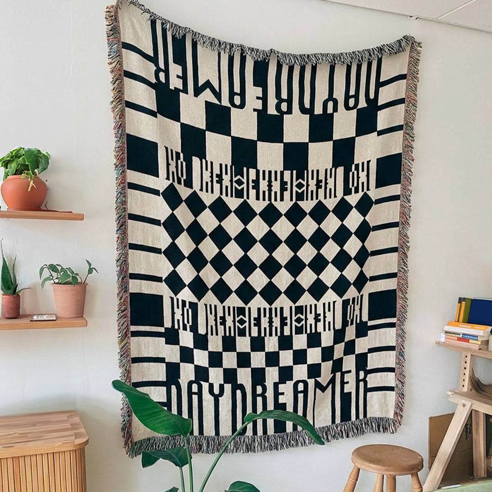 Dream Catcher Woven Blanket