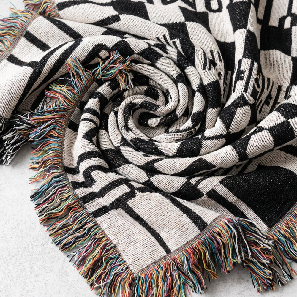 Dream Catcher Woven Blanket