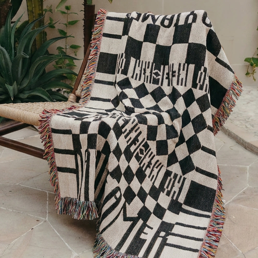 Dream Catcher Woven Blanket