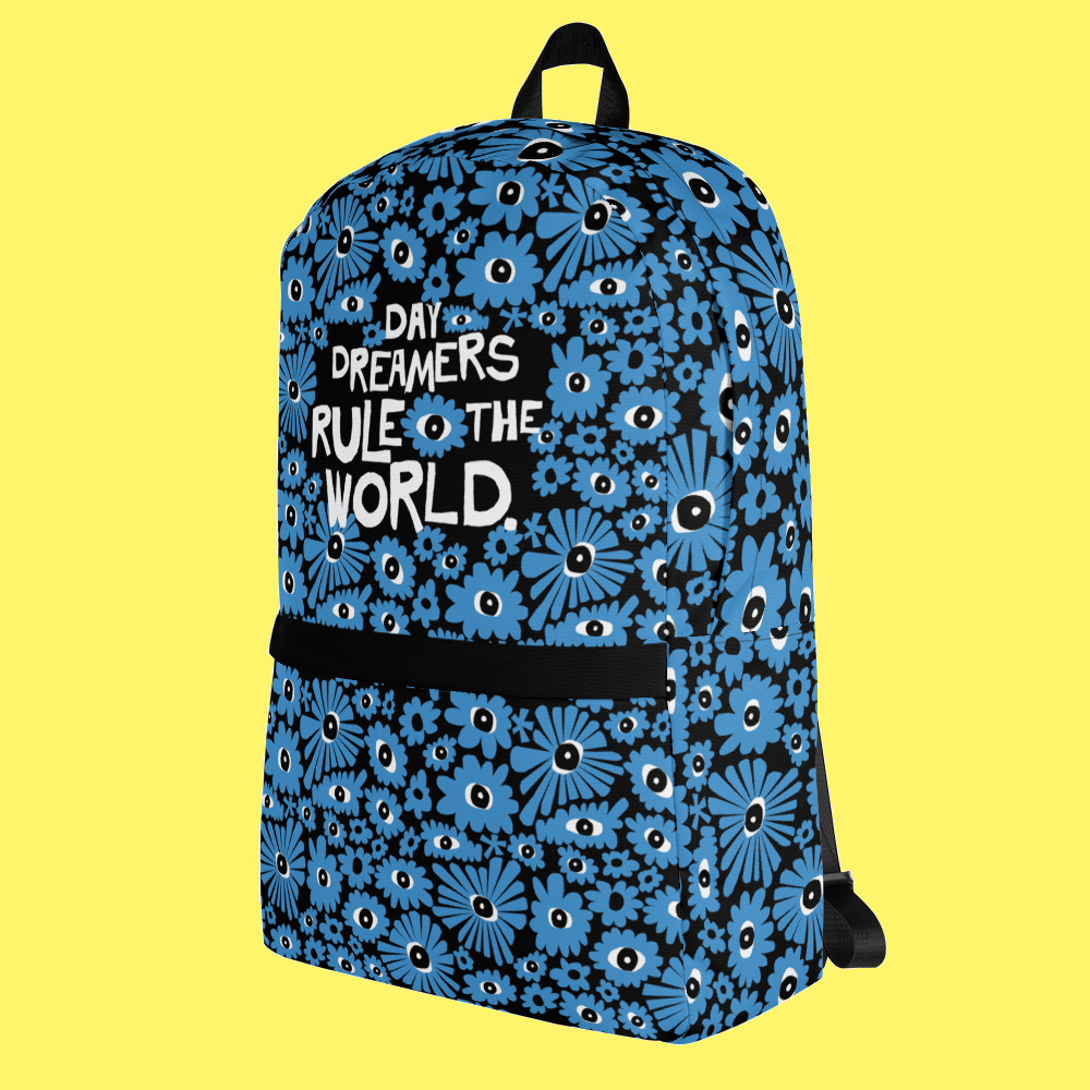 Rule The World Blue Backpack