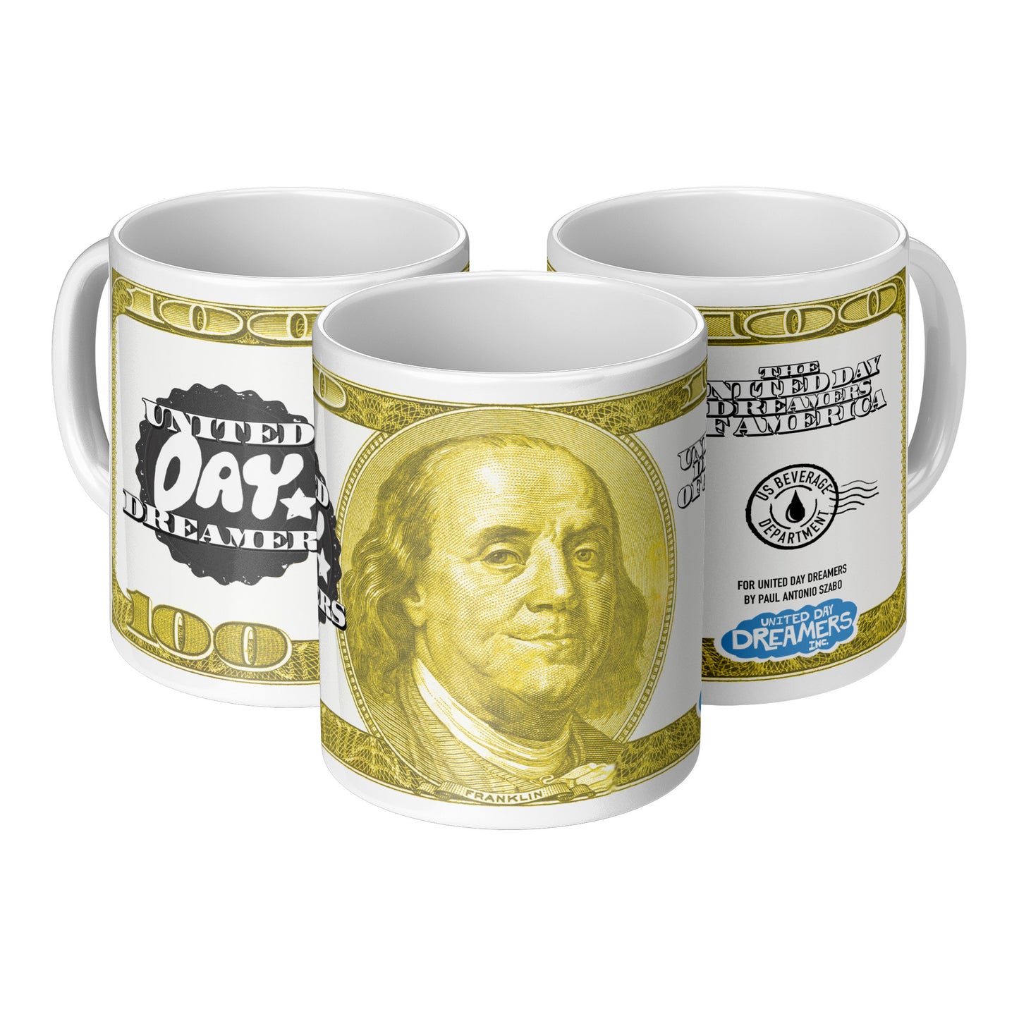 Lucky Money Golden Tea and Coffee Mug