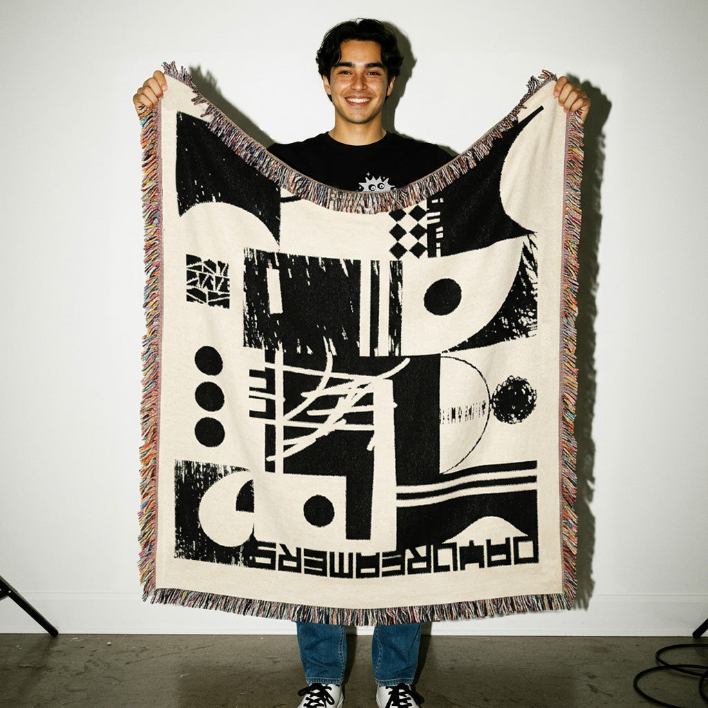 Lunar Day Dreamer Woven Blanket