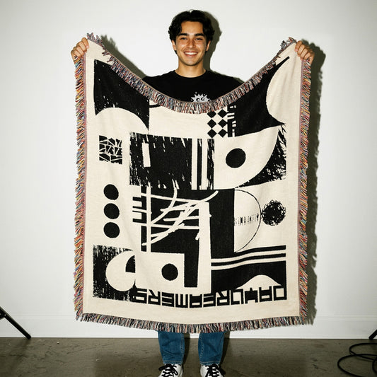 Lunar Day Dreamer Woven Blanket