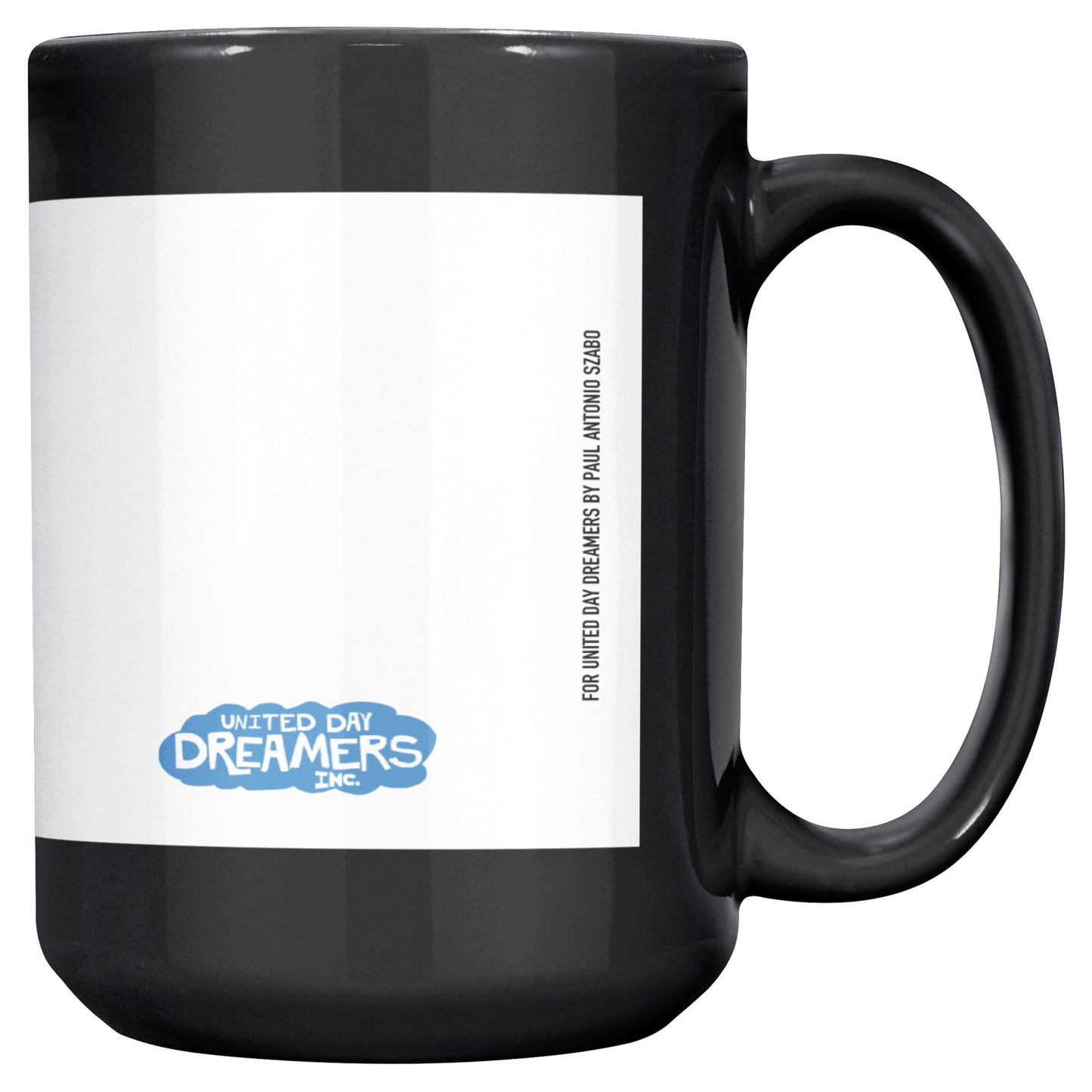 One Day At A Time 15oz Tea Coffee Black And White Mug