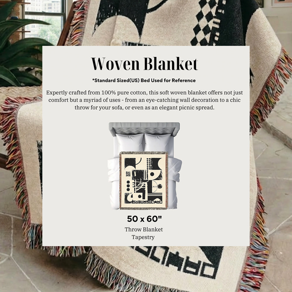 Lunar Day Dreamer Woven Blanket