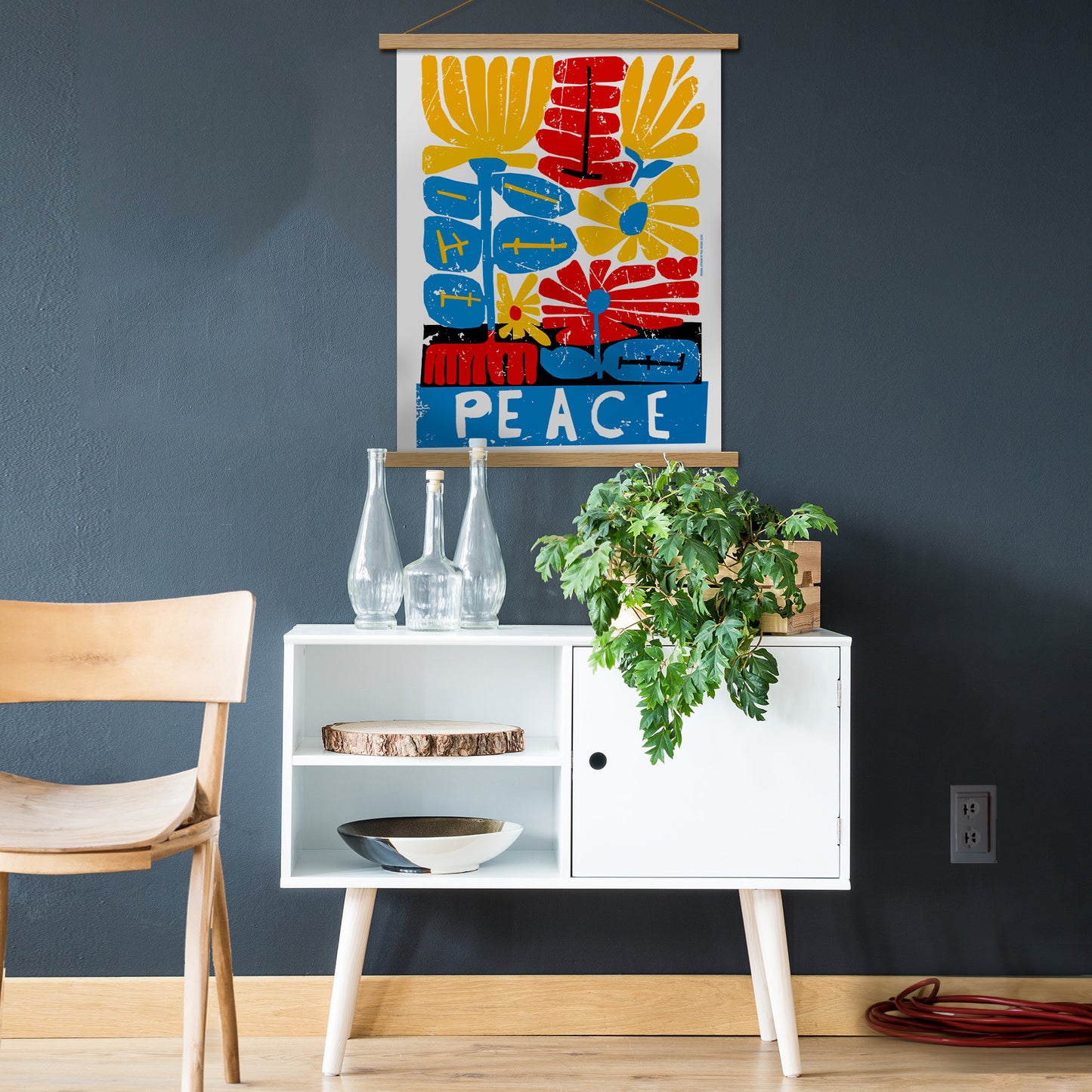 Colorful Wall Decoration Peace Art Poster