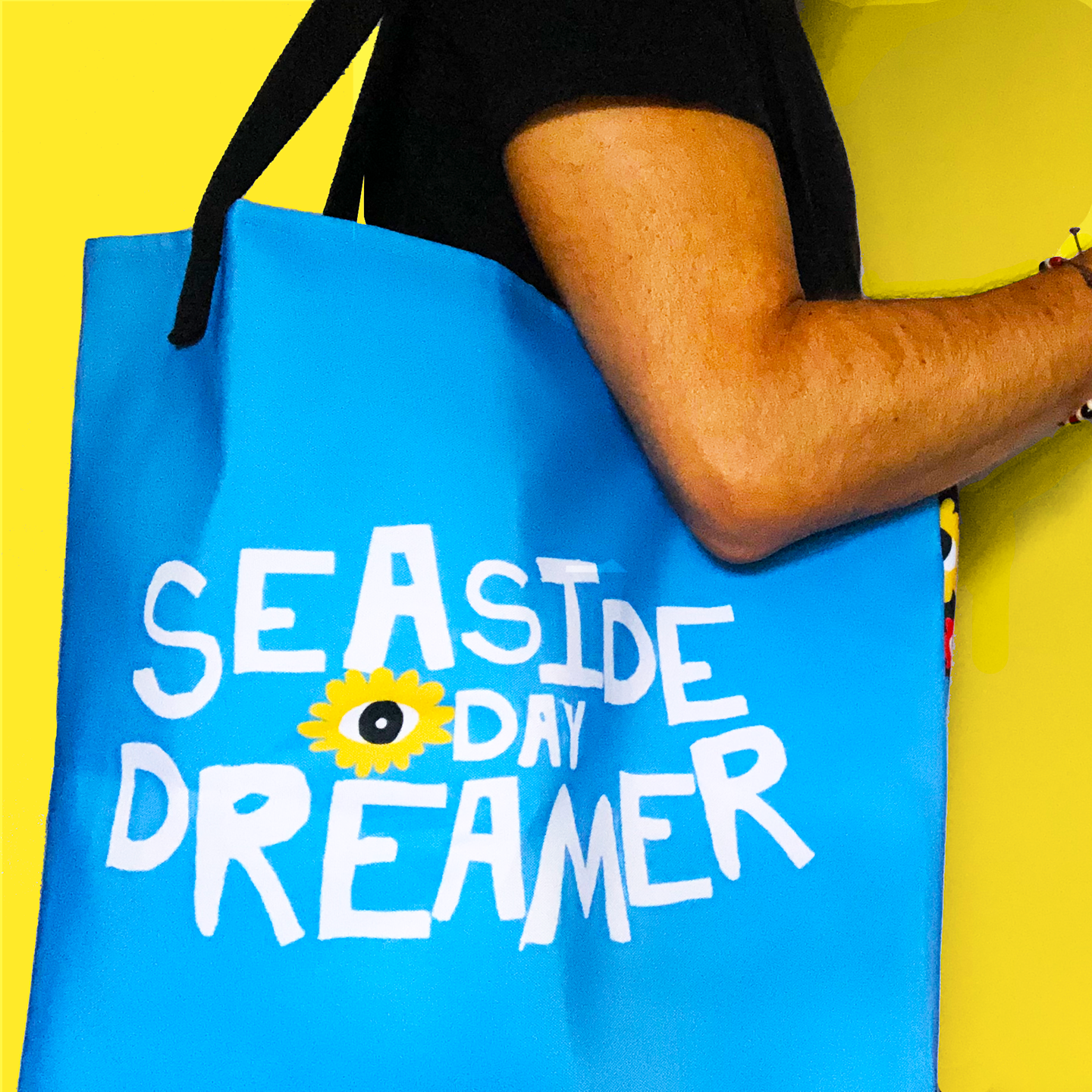 Seaside Day Dreamer Large Tote Bag
