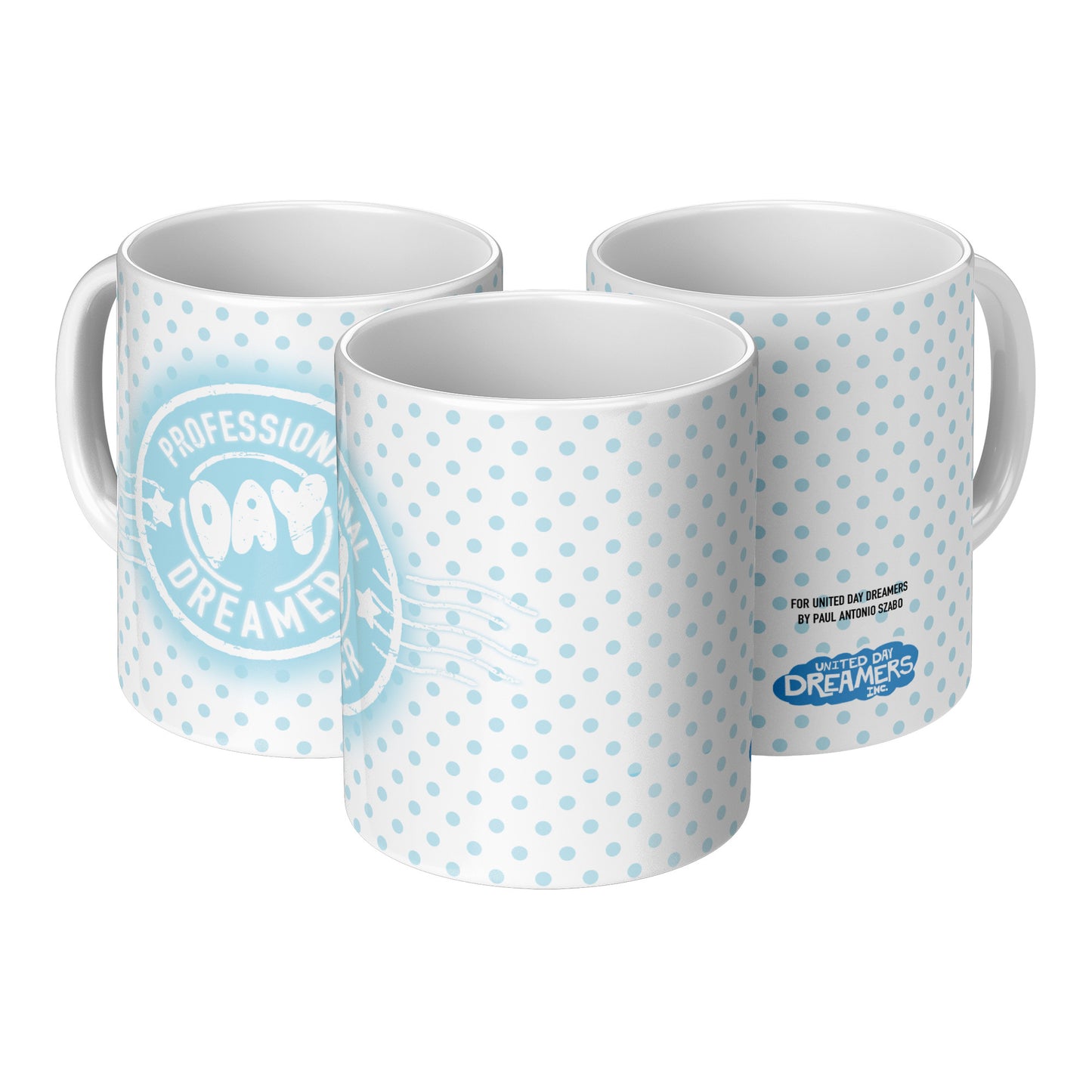 The Professional Day Dreamer Mug in Blue