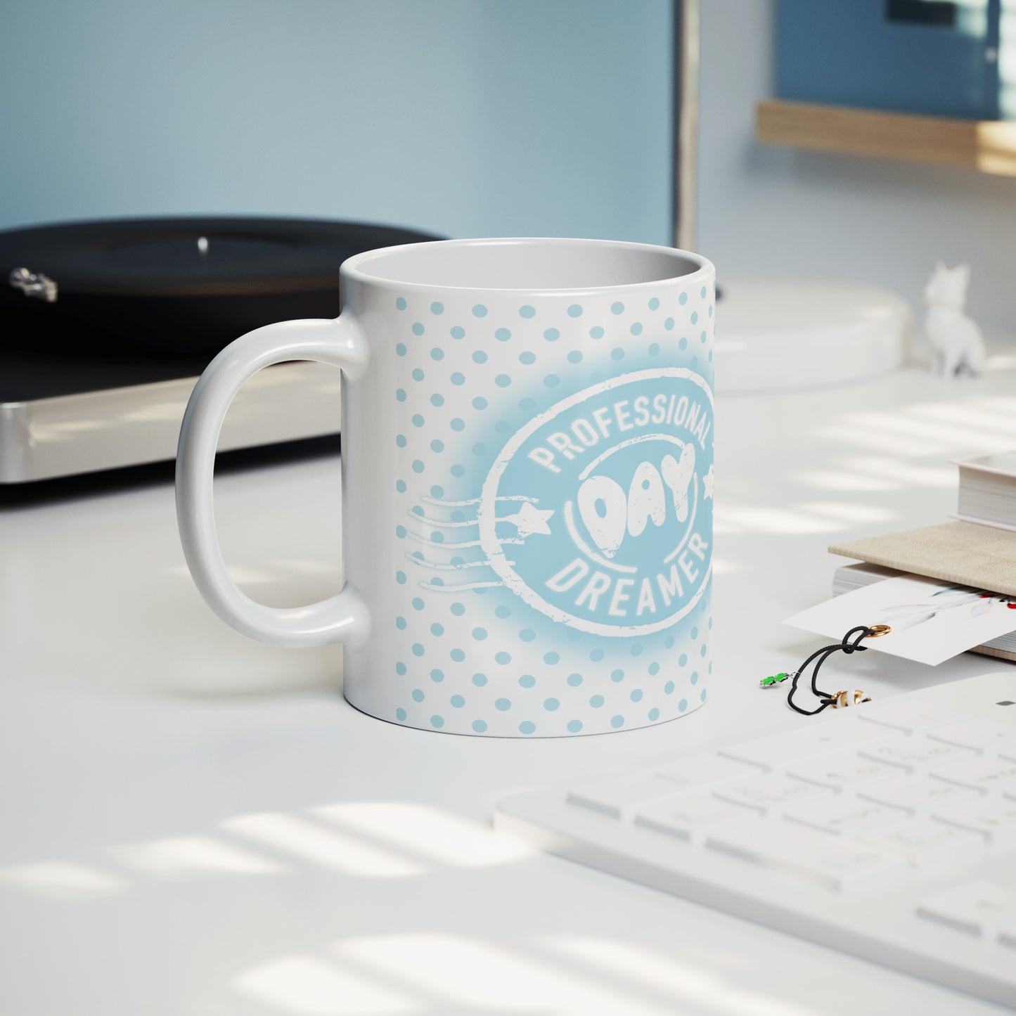 The Professional Day Dreamer Mug in Blue