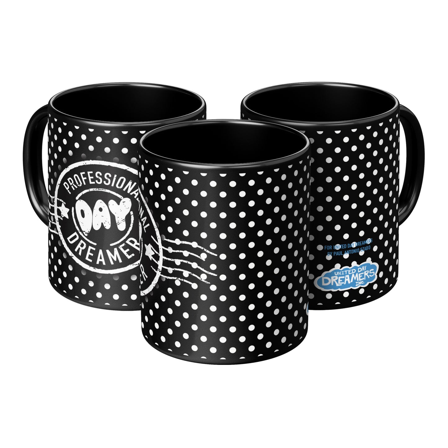 The Professional Day Dreamer Mug in Black