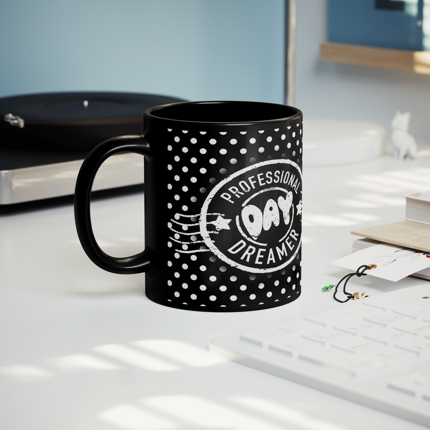 The Professional Day Dreamer Mug in Black