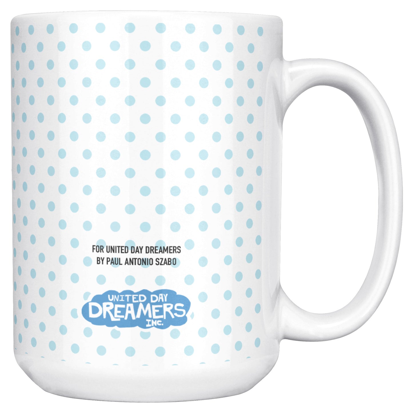 The Professional Day Dreamer Mug in Blue 15oz