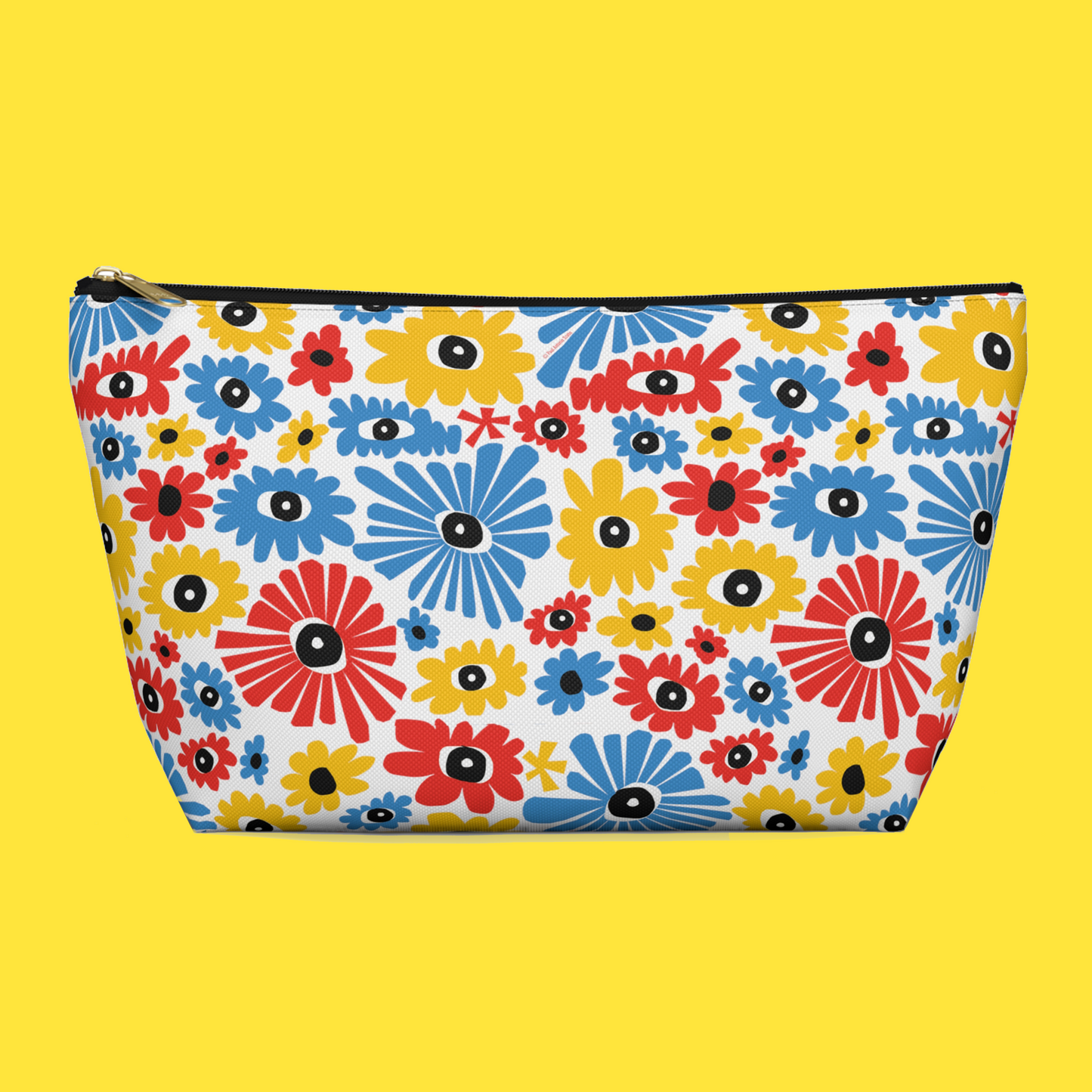 Cute to Carry Zipper Pouch In Our Signature Day Dreaming Eye Print.