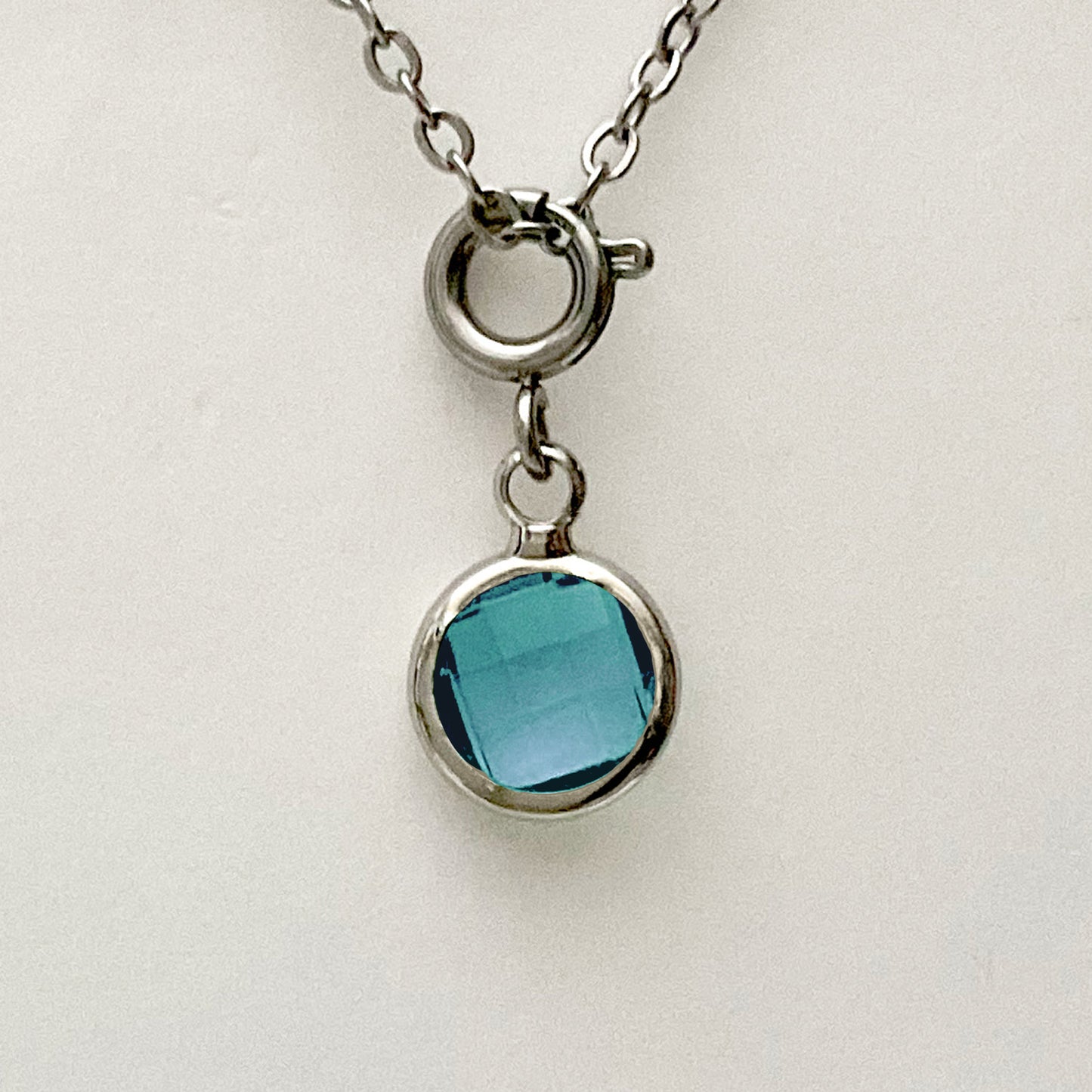 December Birthstone Necklace Colorful Turquoise