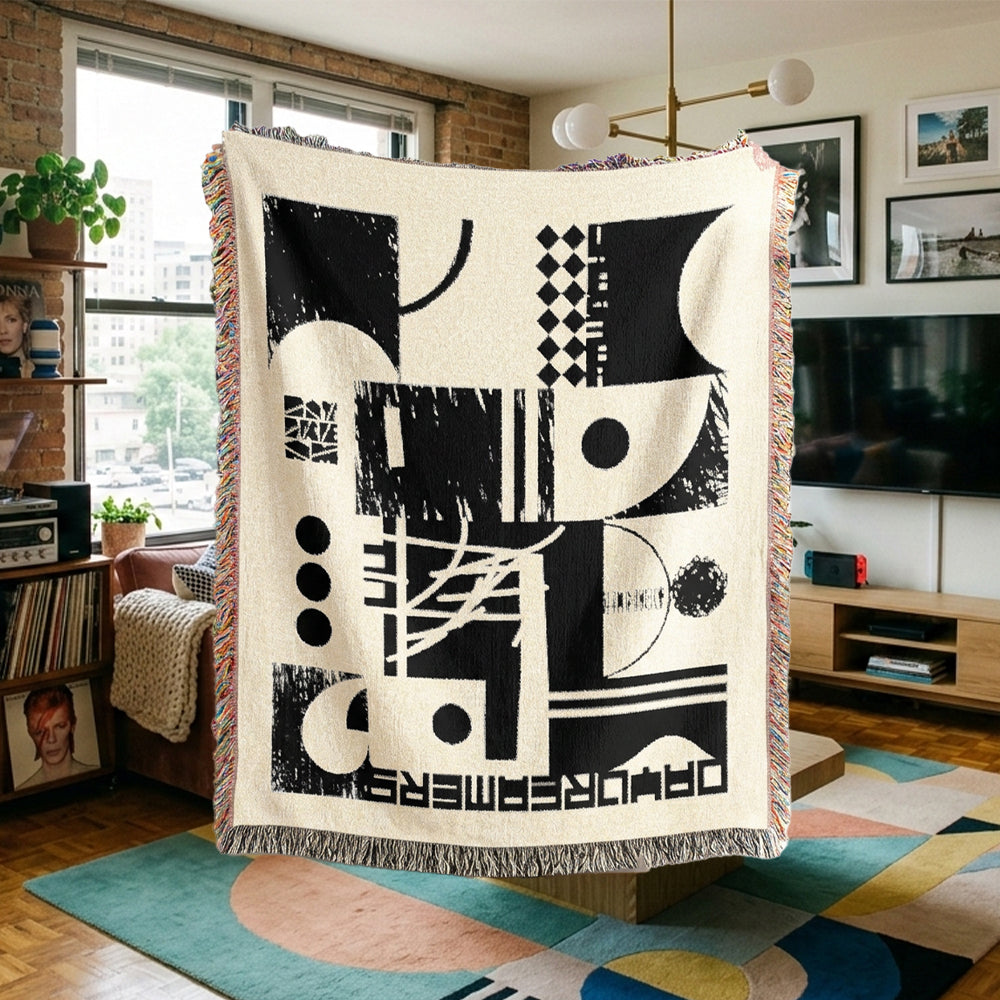 Lunar Day Dreamer Woven Blanket