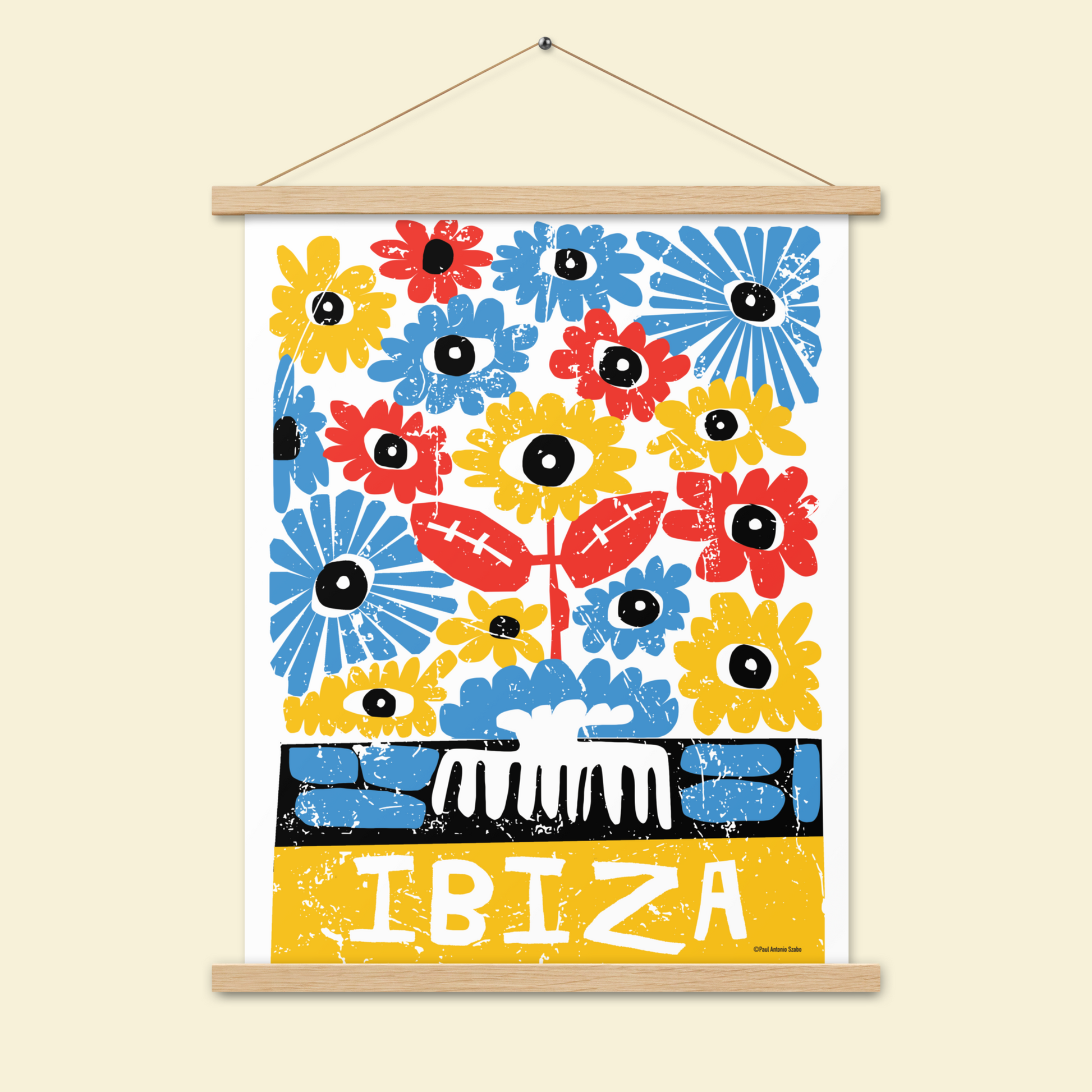 Ibiza Wall Hanging Posters Decoration