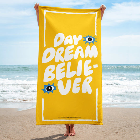 Day Dream Believer Beach Towel