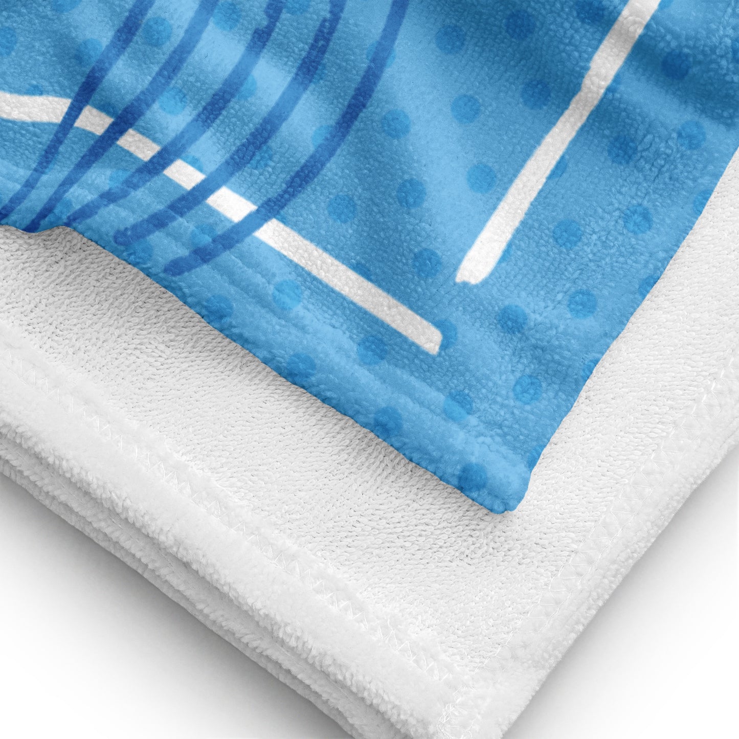 Professional Day Dreamer Beach and Pool Blue Towel