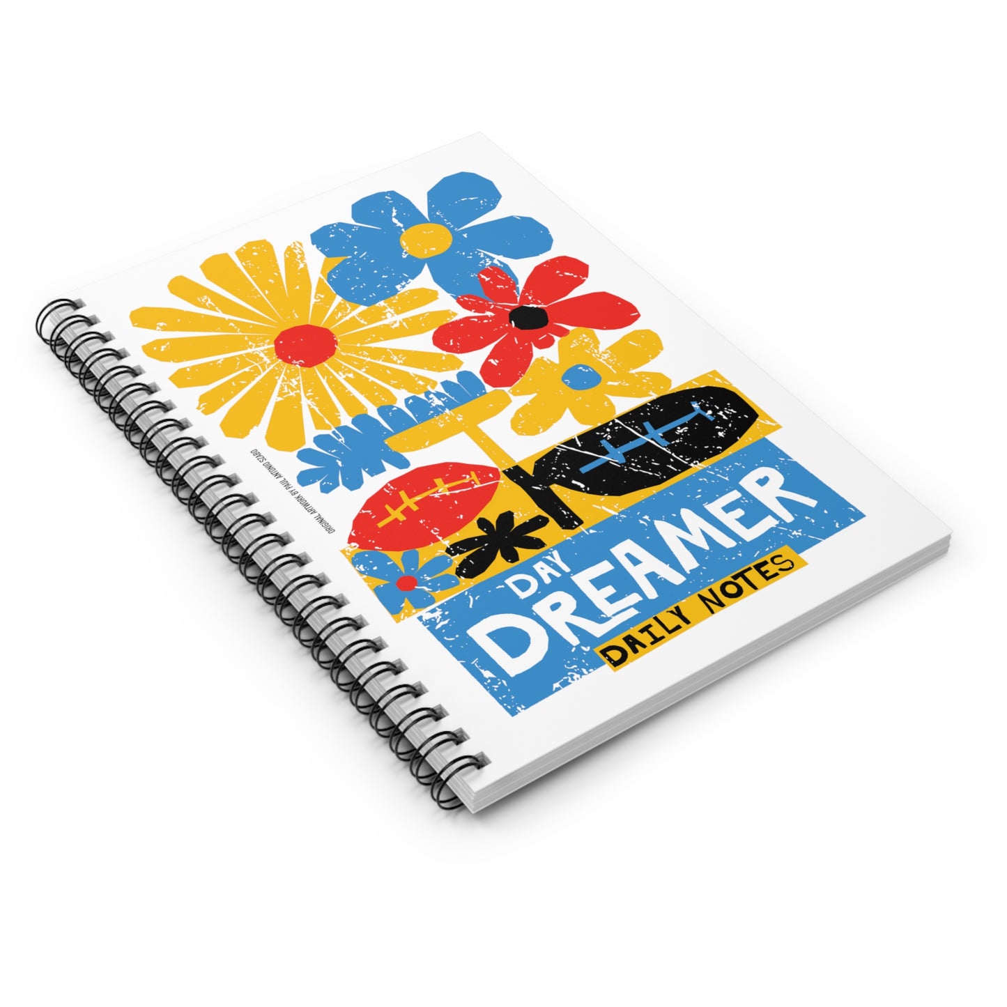 Day Dreamer. Daily Notes, Spiral Handwriting Note Book by United Day Dreamers